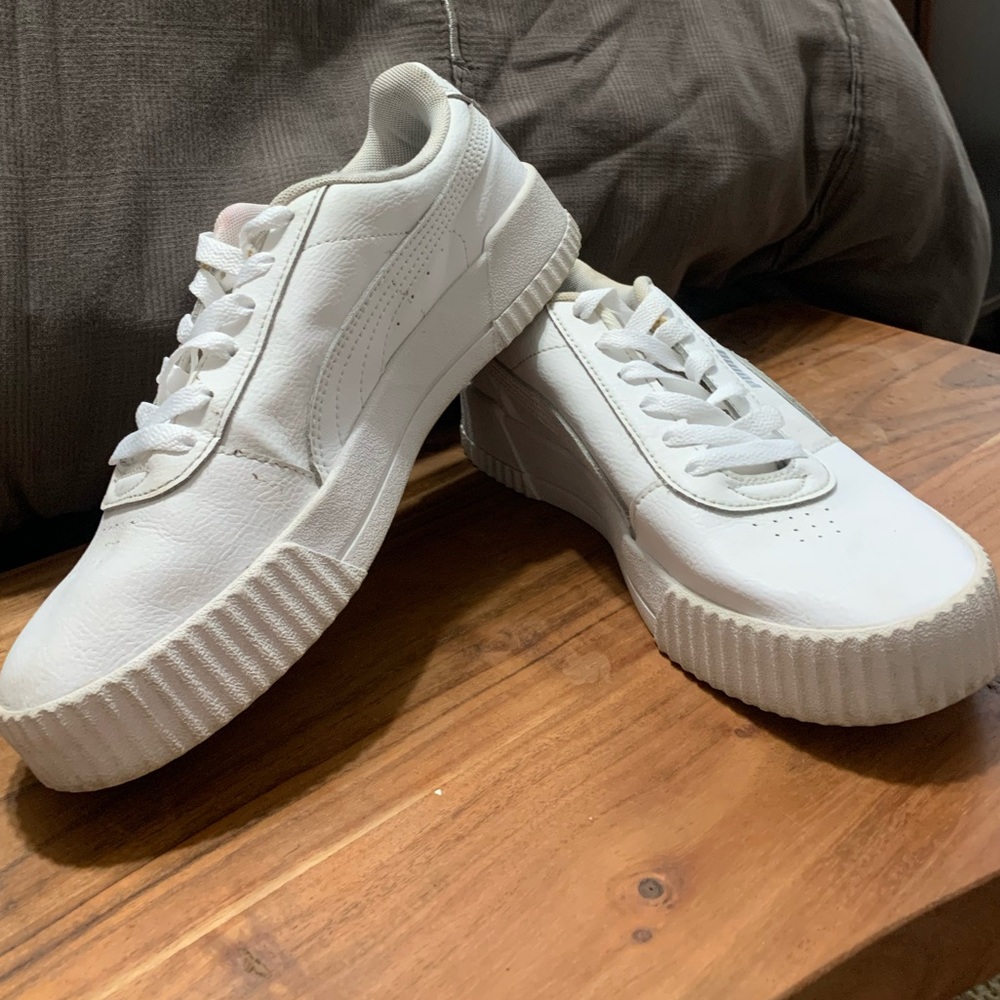 Puma Carina leather sneakers